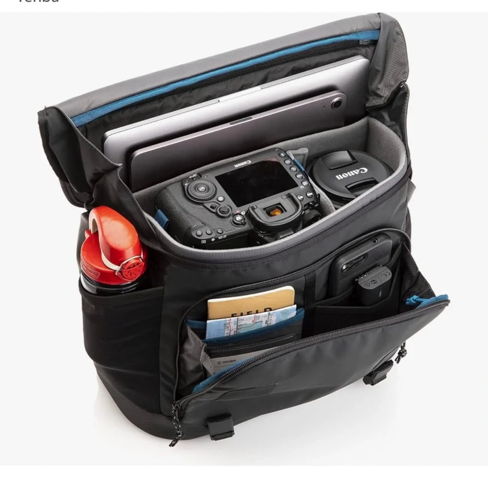 NEW TENBA p513 Black Camera Bag/Briefcase